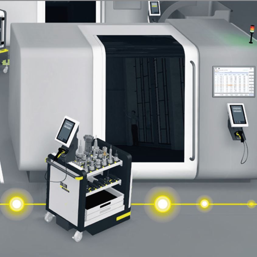 zidCode 4.0 Werkzeugtransfer an die Maschine ZOLLER