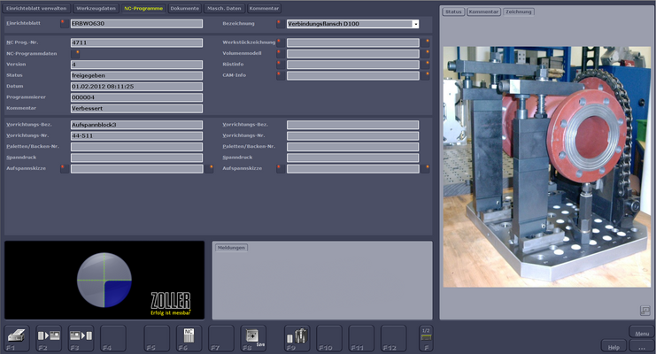 SILVER NC Gestion de données tool management solutions ZOLLER