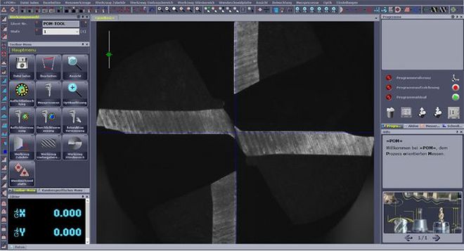 pomsoft Control image processing screen ZOLLER pomsoft Control image processing screen ZOLLER