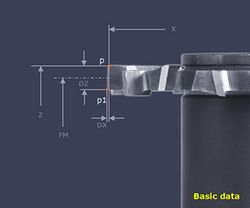 Sans barre de support <p>Programme de mesure pour la mesure d'alésoirs sans barre de support.</p>