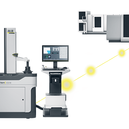 venturion 450 flux de données machine ZOLLER