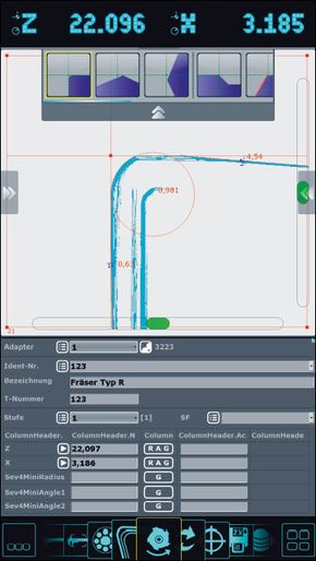 pilot Starter screen Maximalkontur ZOLLER pilot Starter screen Maximalkontur ZOLLER