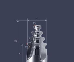 Alésoirs coniques <p>Programme de mesure pour la mesure d'alésoirs coniques sans barre de support .</p>