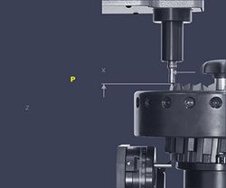 Conical Reamer - Snap Gauge Method <p>Measuring program for the measurement of single-edge reamers with support bar and with the snap gauge method.</p>