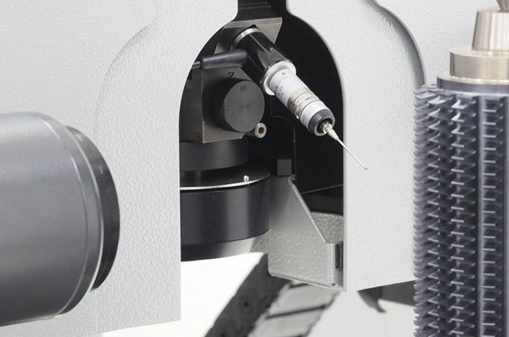 hobCheck electronic measuring sensor ZOLLER Universal Measuring Machine for Hob Cutters hobCheck electronic measuring sensor ZOLLER Universal Measuring Machine for Hob Cutters